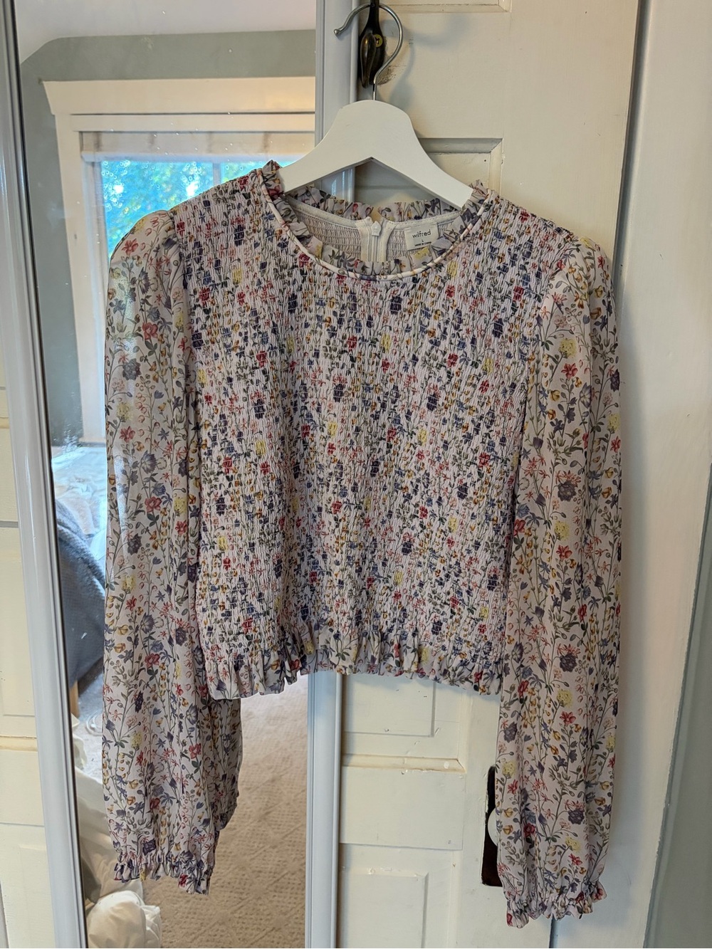 Aritzia Wilfred tempest blouse